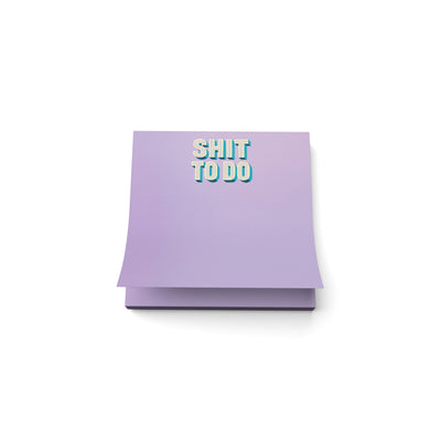 Shit To Do Sticky Note
