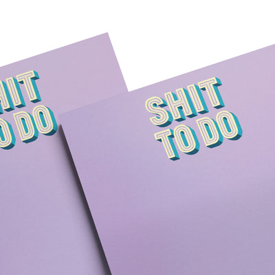 Shit To Do Sticky Note