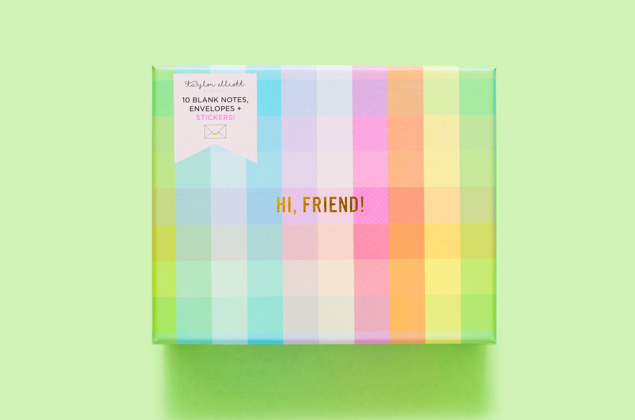 Hi, Friend! Notecard Set