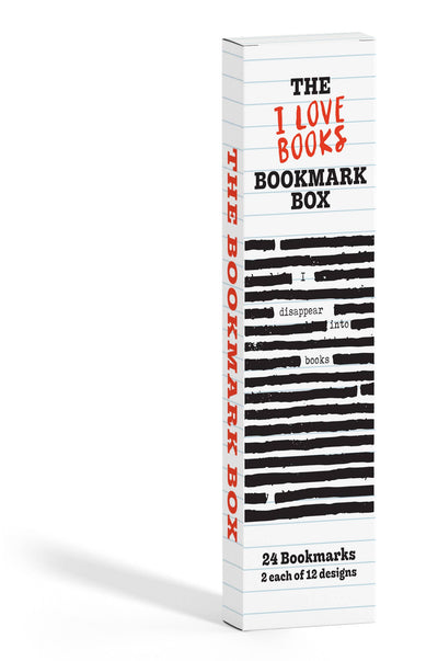 Gibbs Smith - I Love Books Bookmark Box