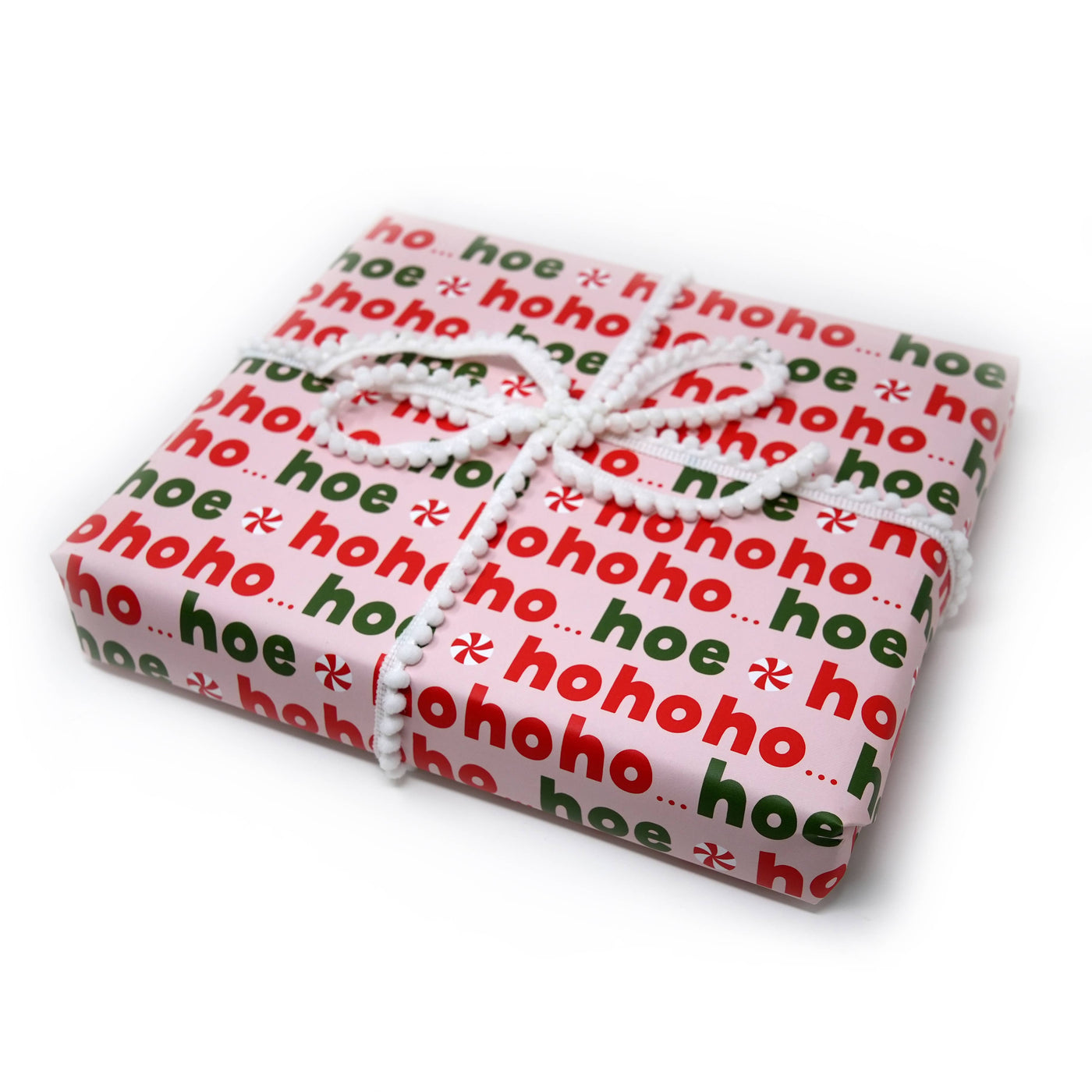 Funny Holiday Ho Ho Hoe Gift Wrap (Roll)
