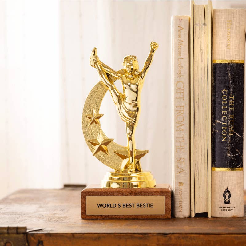 "WORLD'S BEST BESTIE" trophy