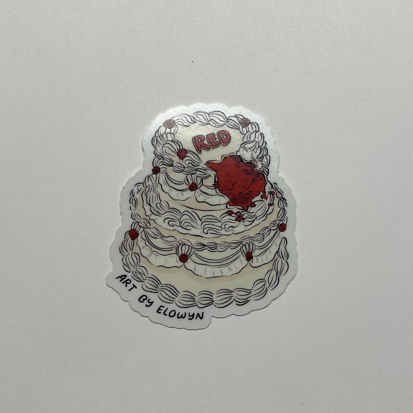 Eras Cakes: Evermore Sticker