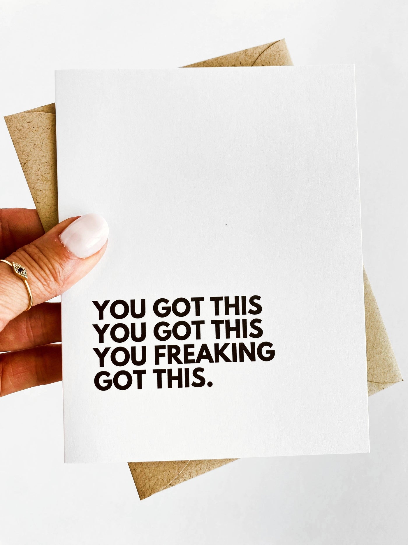 Five Dot Post - You Got This You Freaking Got This Encouragement Card