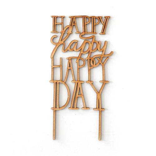 Belle & Union - Happy Day Cake Topper