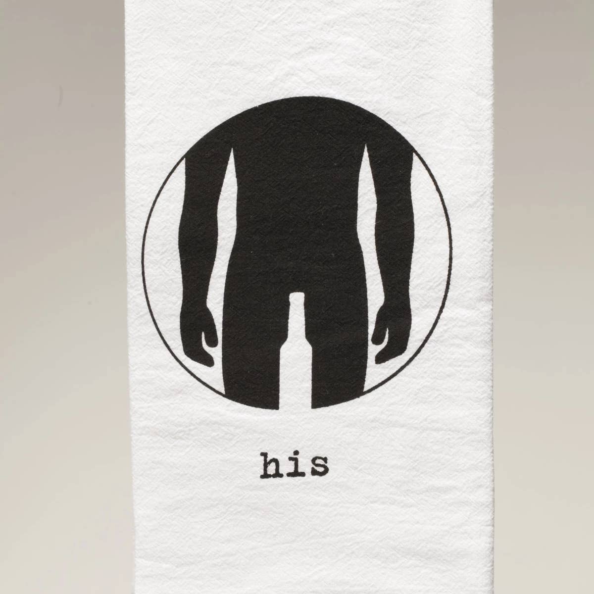 "HIS" Bar Towel