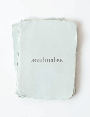 "soulmates" Love Greeting Card