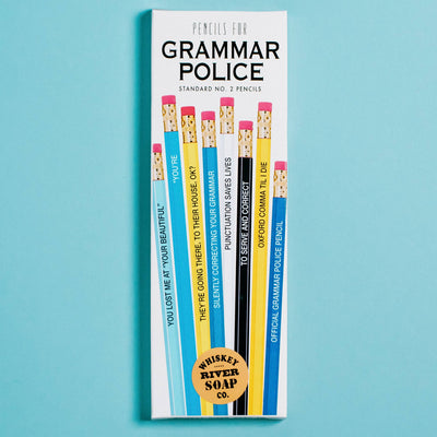 Pencils for Grammar Police Original Package | Funny Pencils