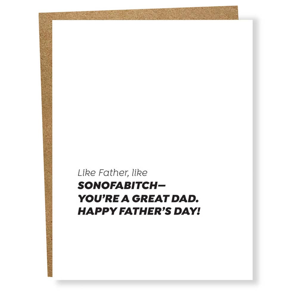 Sonofabitch Card