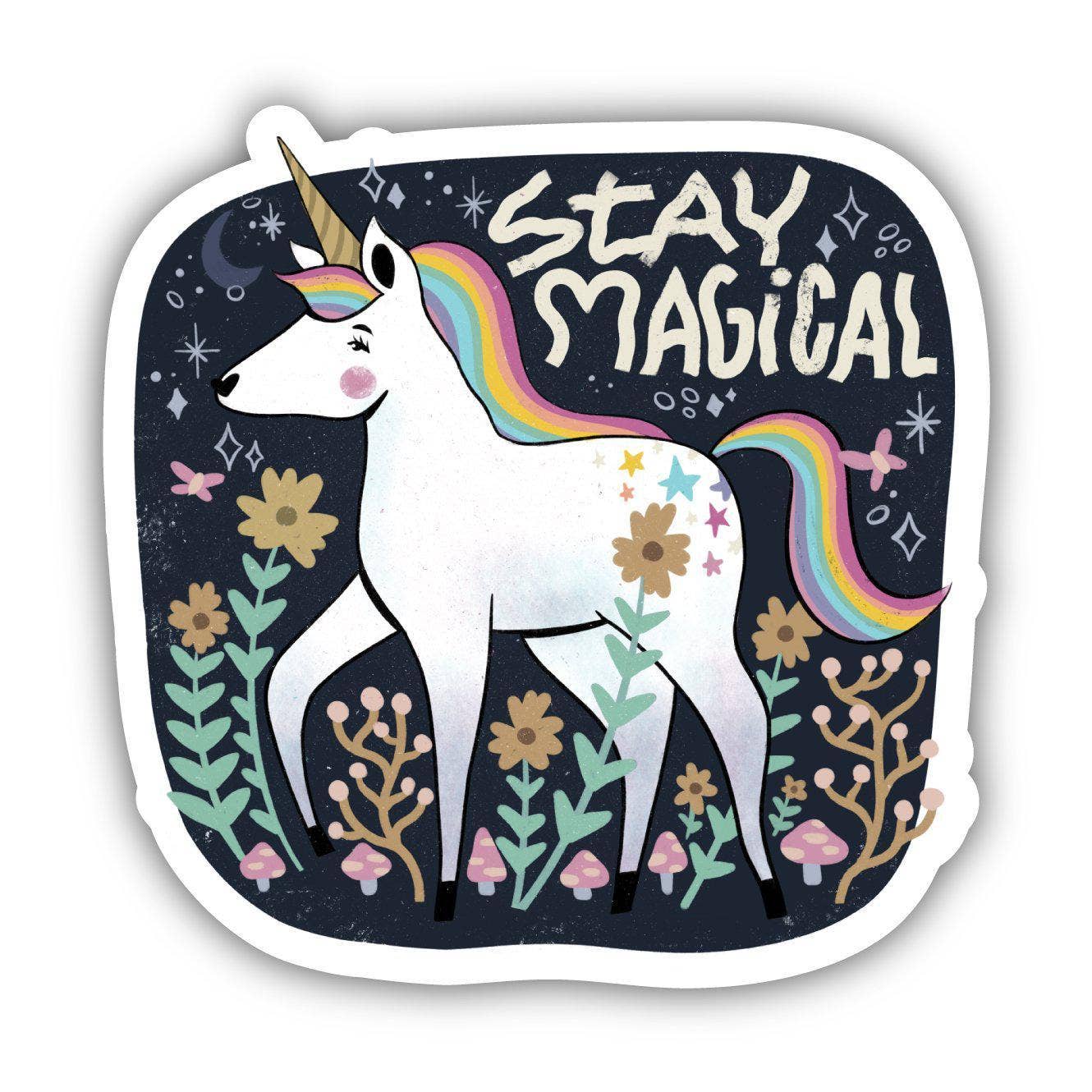 Stay Magical Unicorn Fairytale Sticker