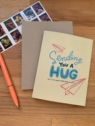Sending You a Hug Card