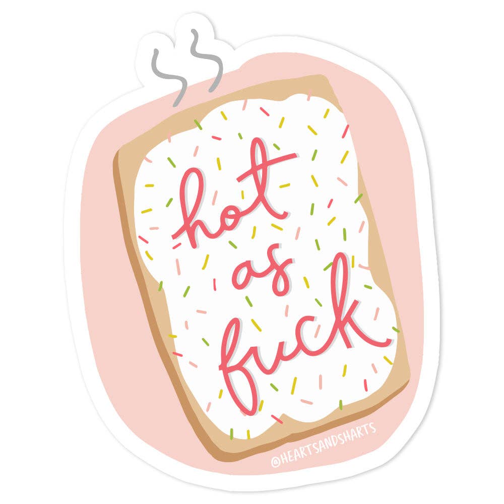 Hearts and Sharts - HOT GENERIC PASTRY STICKER