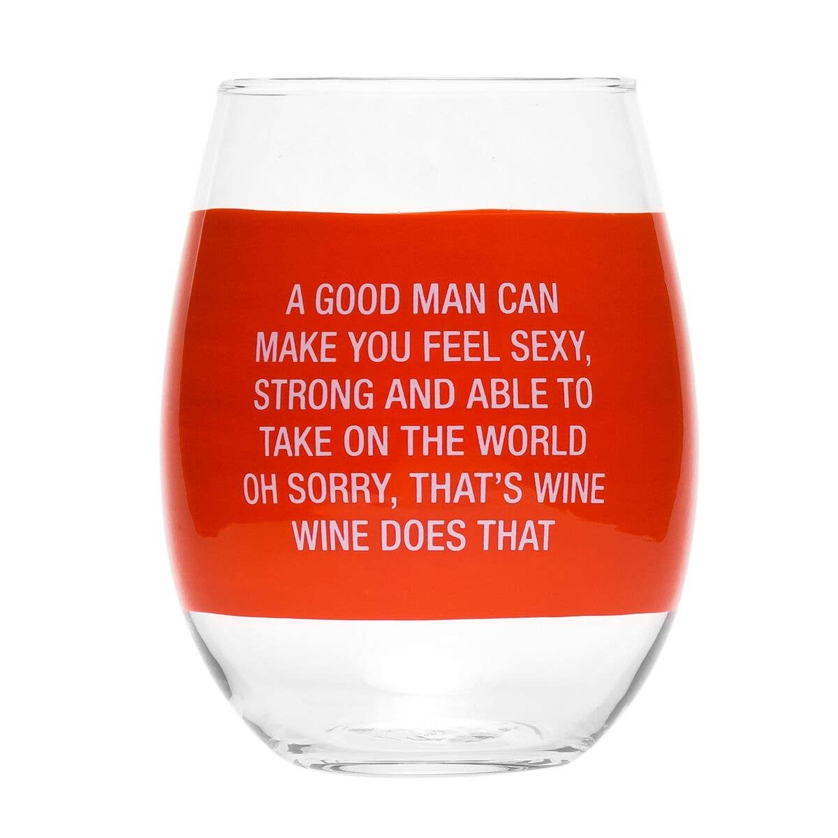 About Face Designs, Inc. - Wine Does That Stemless Wine Glass