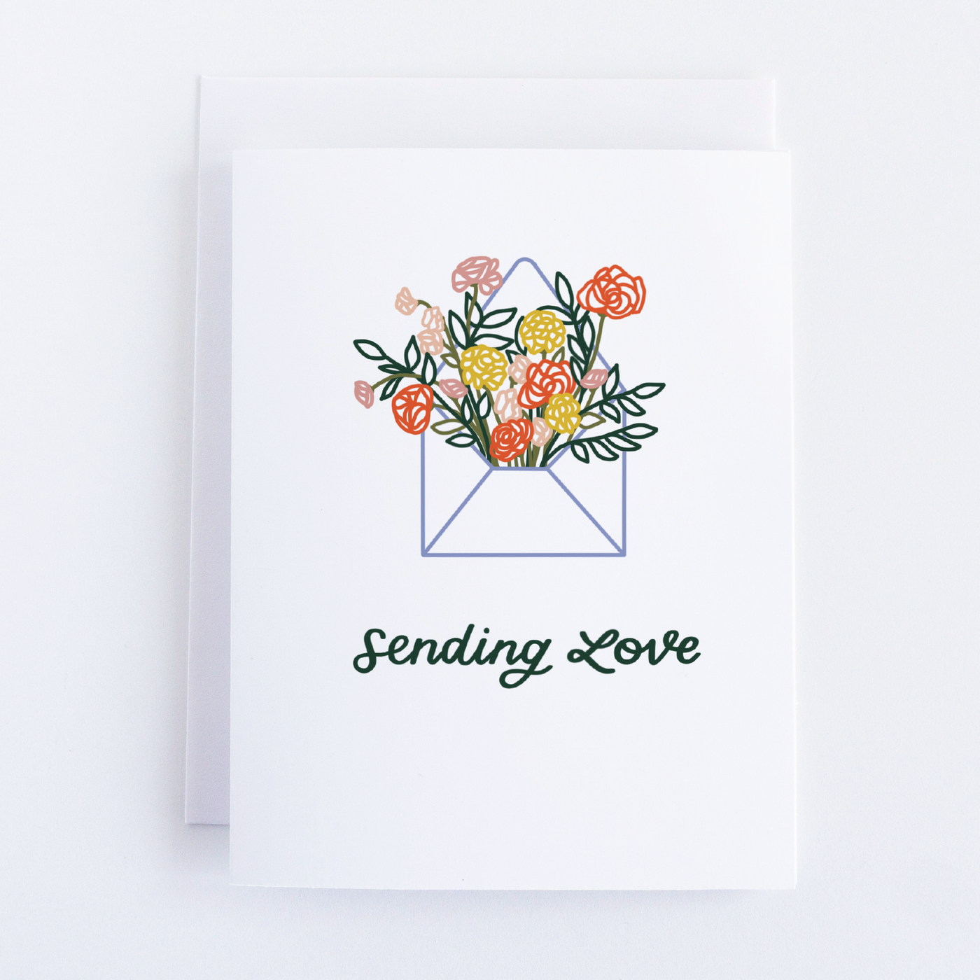 Just Follow Your Art - Sending Love Card