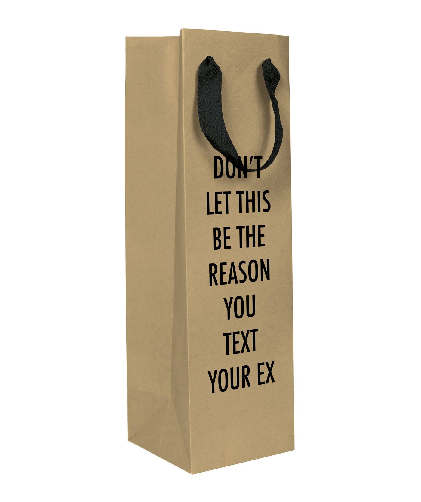 Text Your Ex Wine Bag