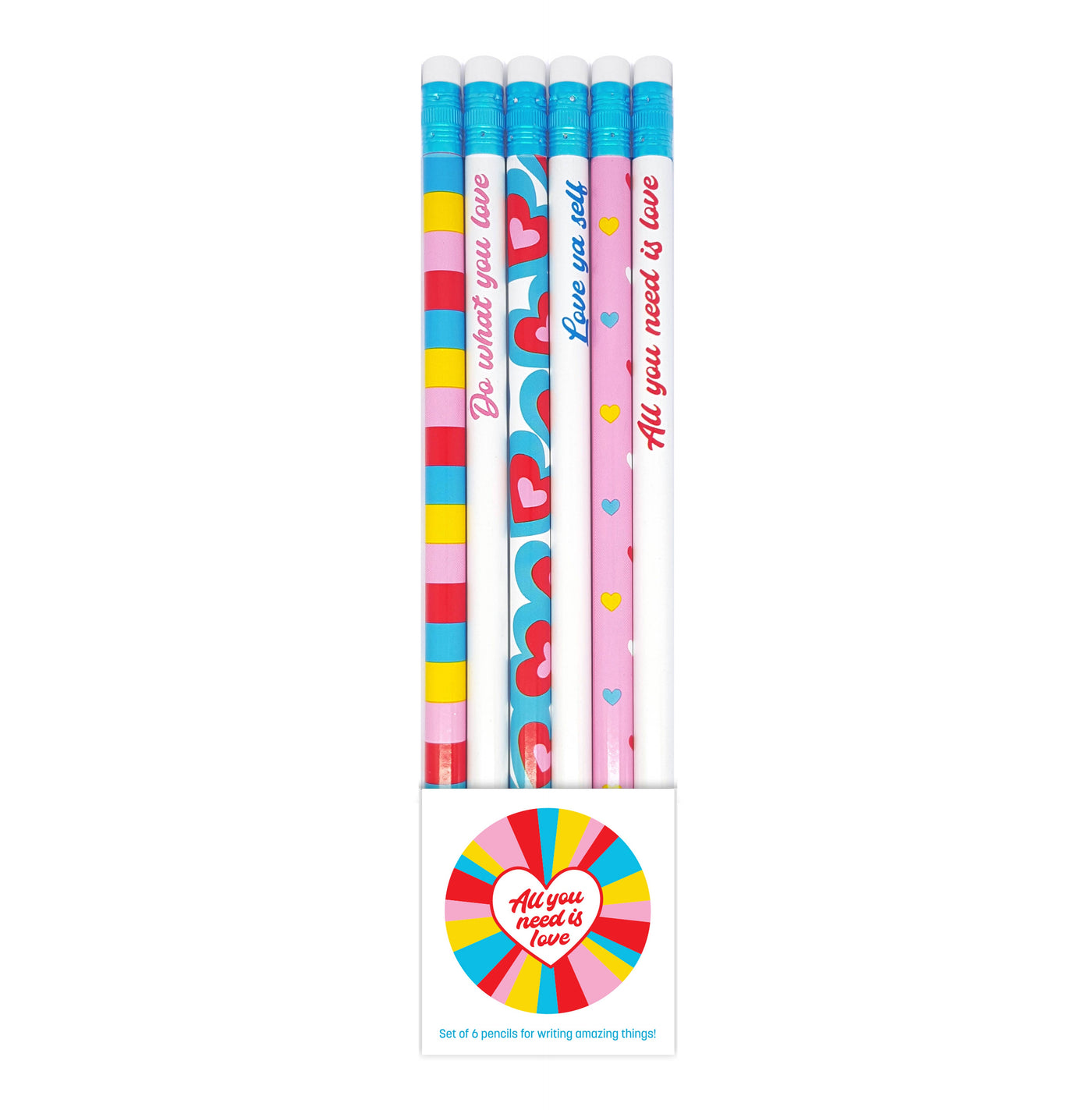 ALL YOU NEED IS LOVE PENCIL SET