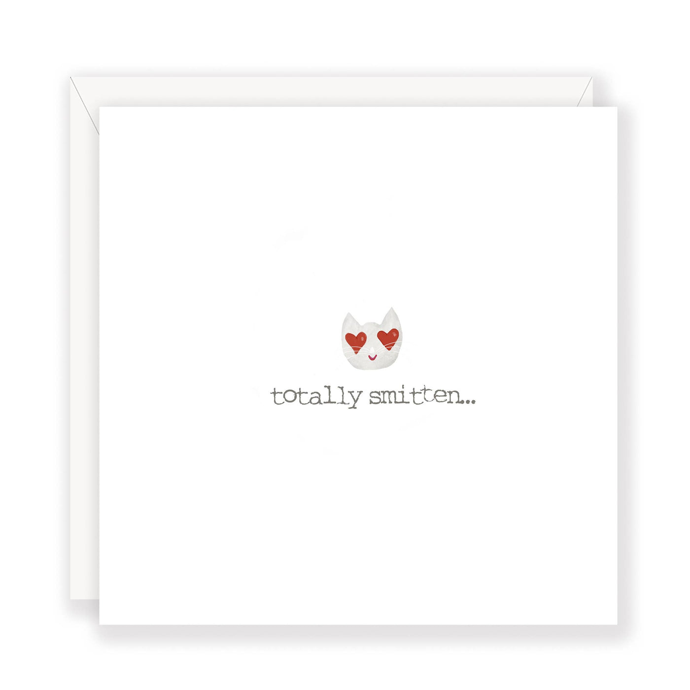 'Totally Smitten' greeting card