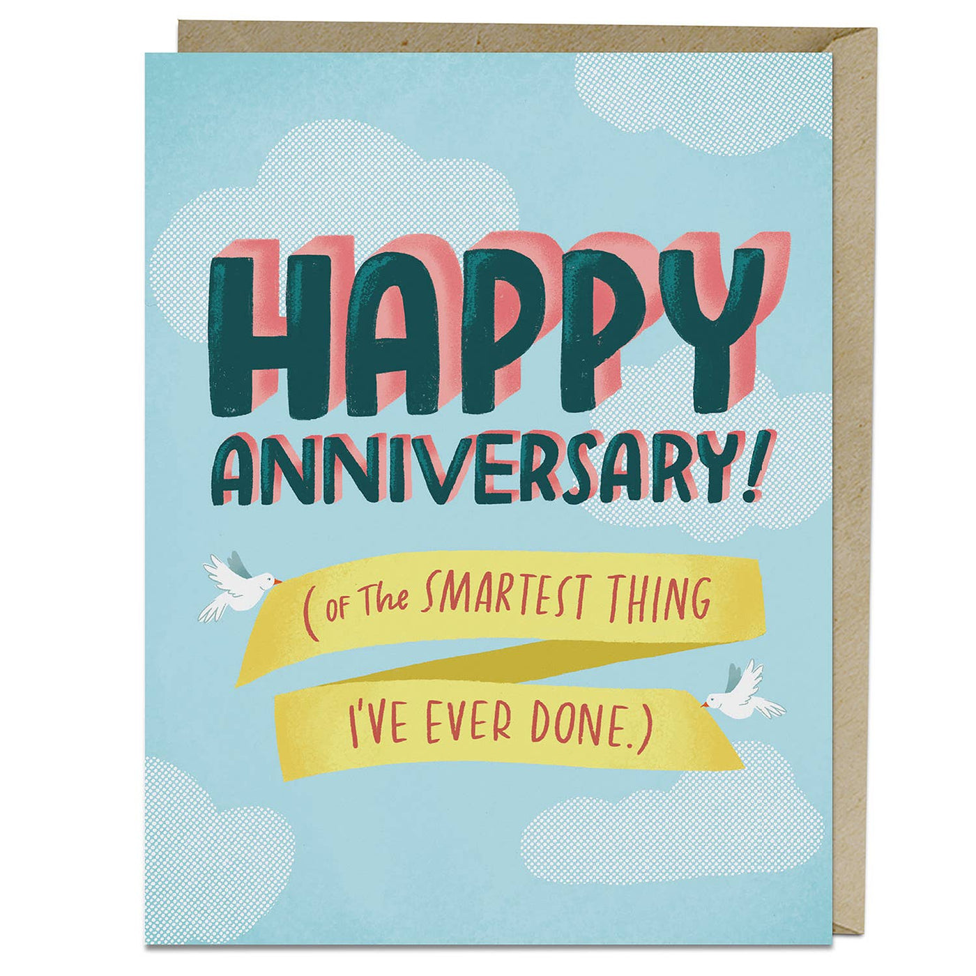Smartest Things Anniversary Card