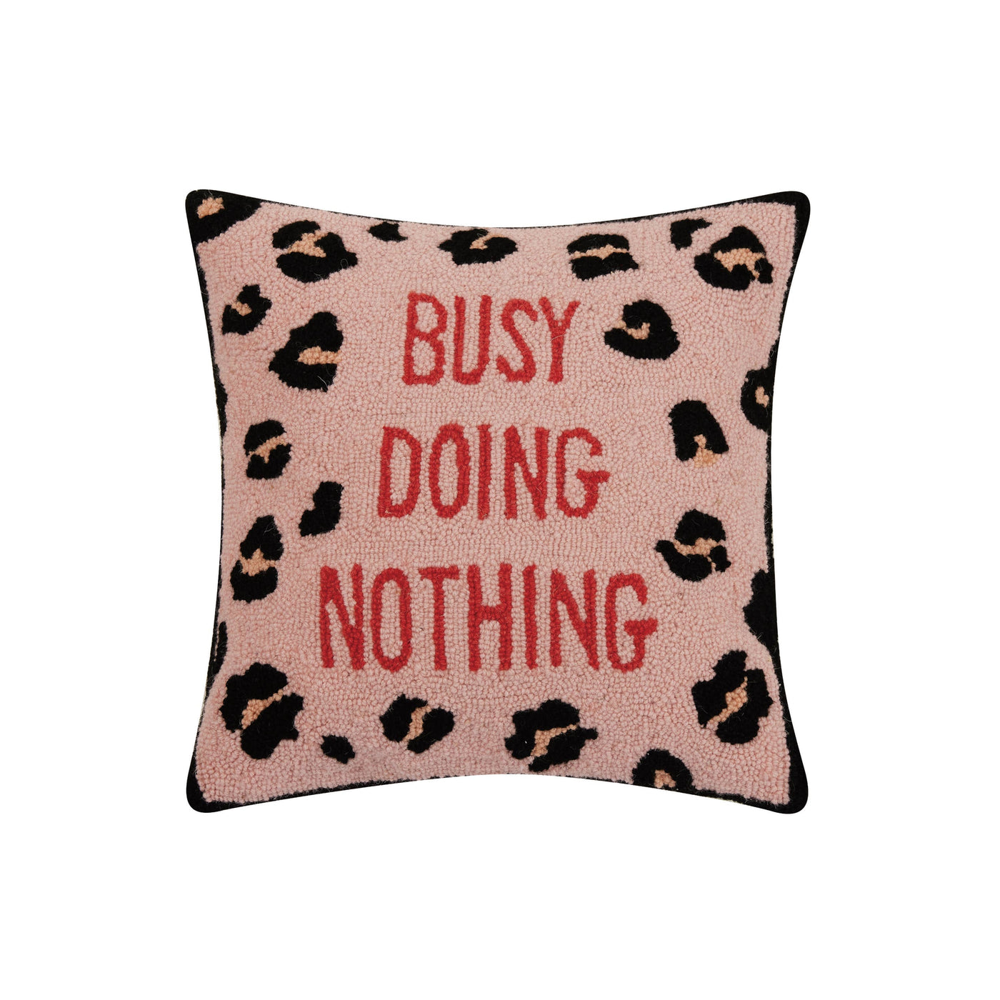 Busy Doing Nothing Hook Pillow