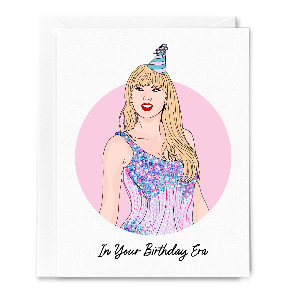 Sammy Gorin LLC - Taylor Swift, Birthday Era, The Era's Tour, Birthday Card