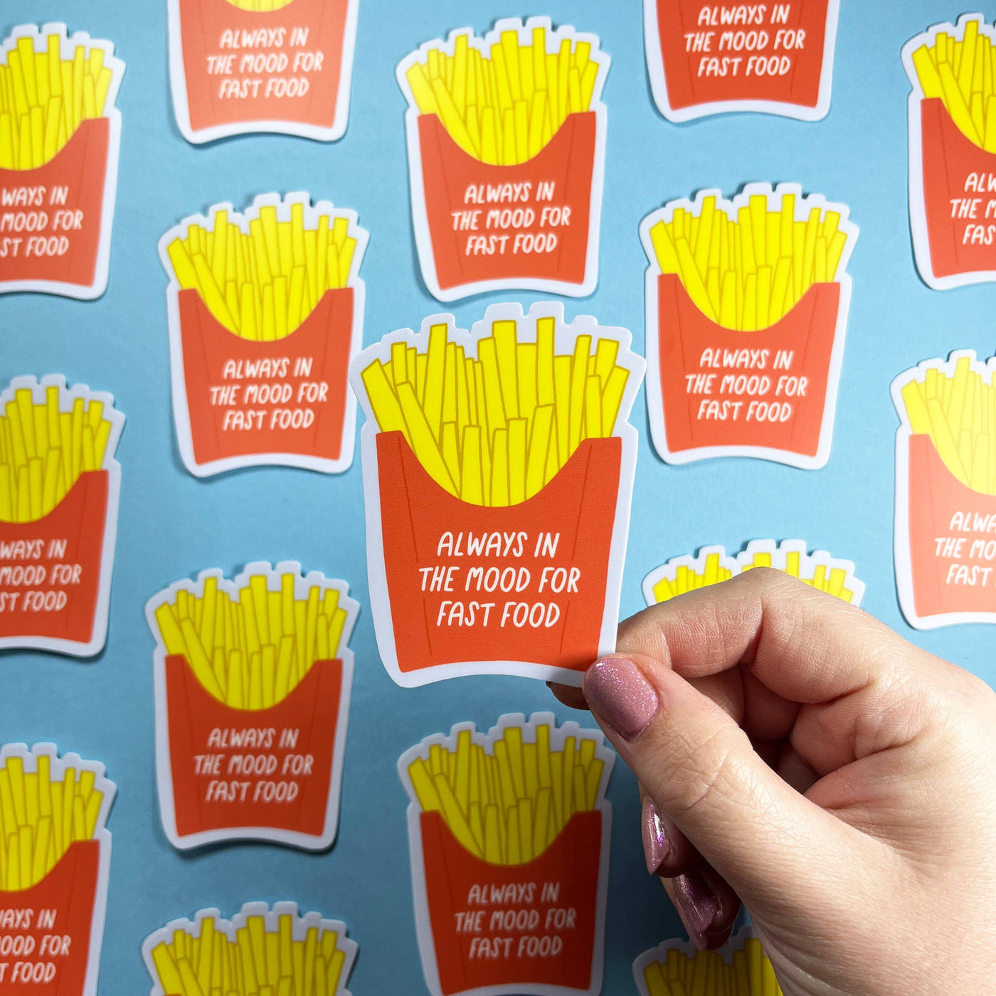 Your Gal Kiwi - Always in the Mood for Fast Food Vinyl Sticker