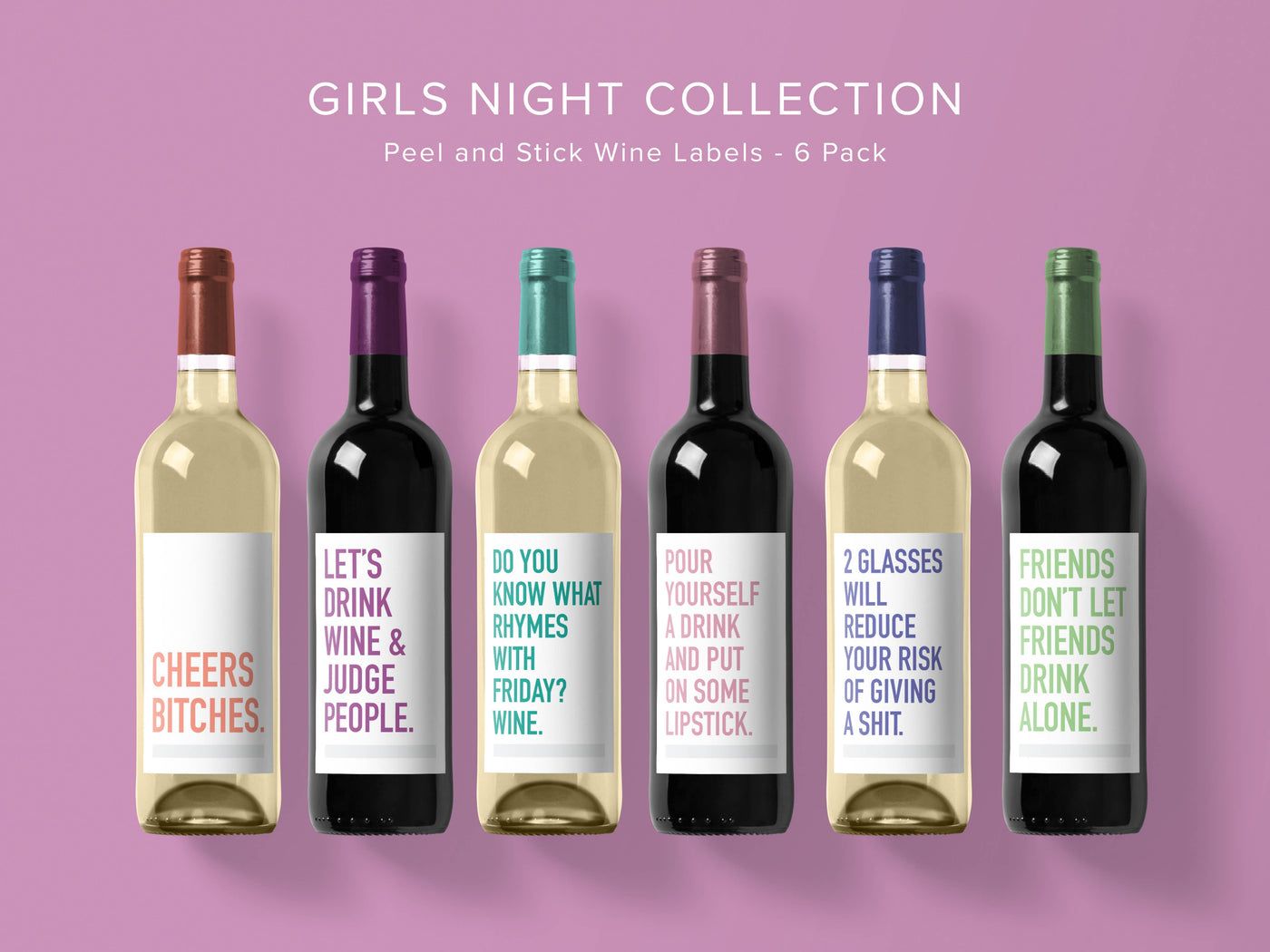 Girls Night Collection - Wine Label