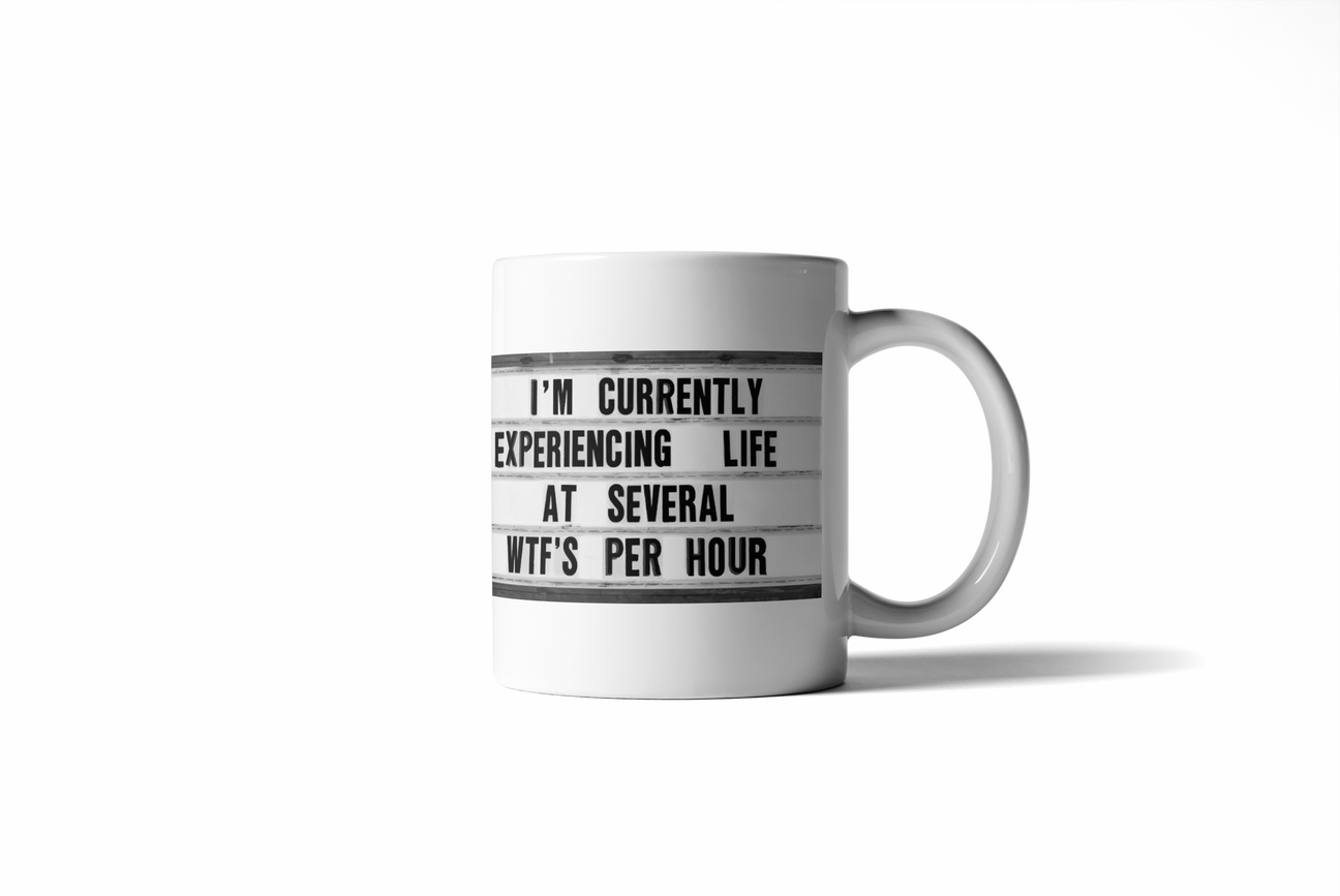 Coffee Mug 16oz - WTFs Per Hour