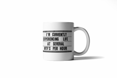 Coffee Mug 16oz - WTFs Per Hour