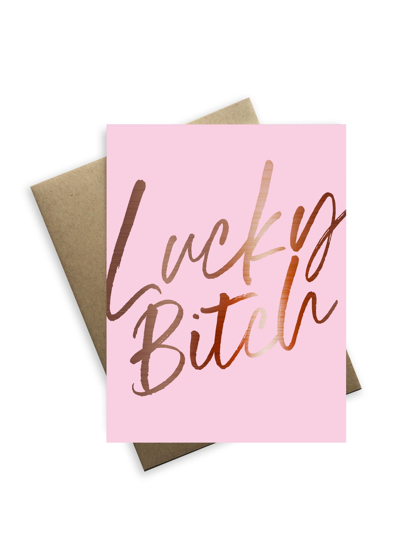 Lucky Bitch Notecard