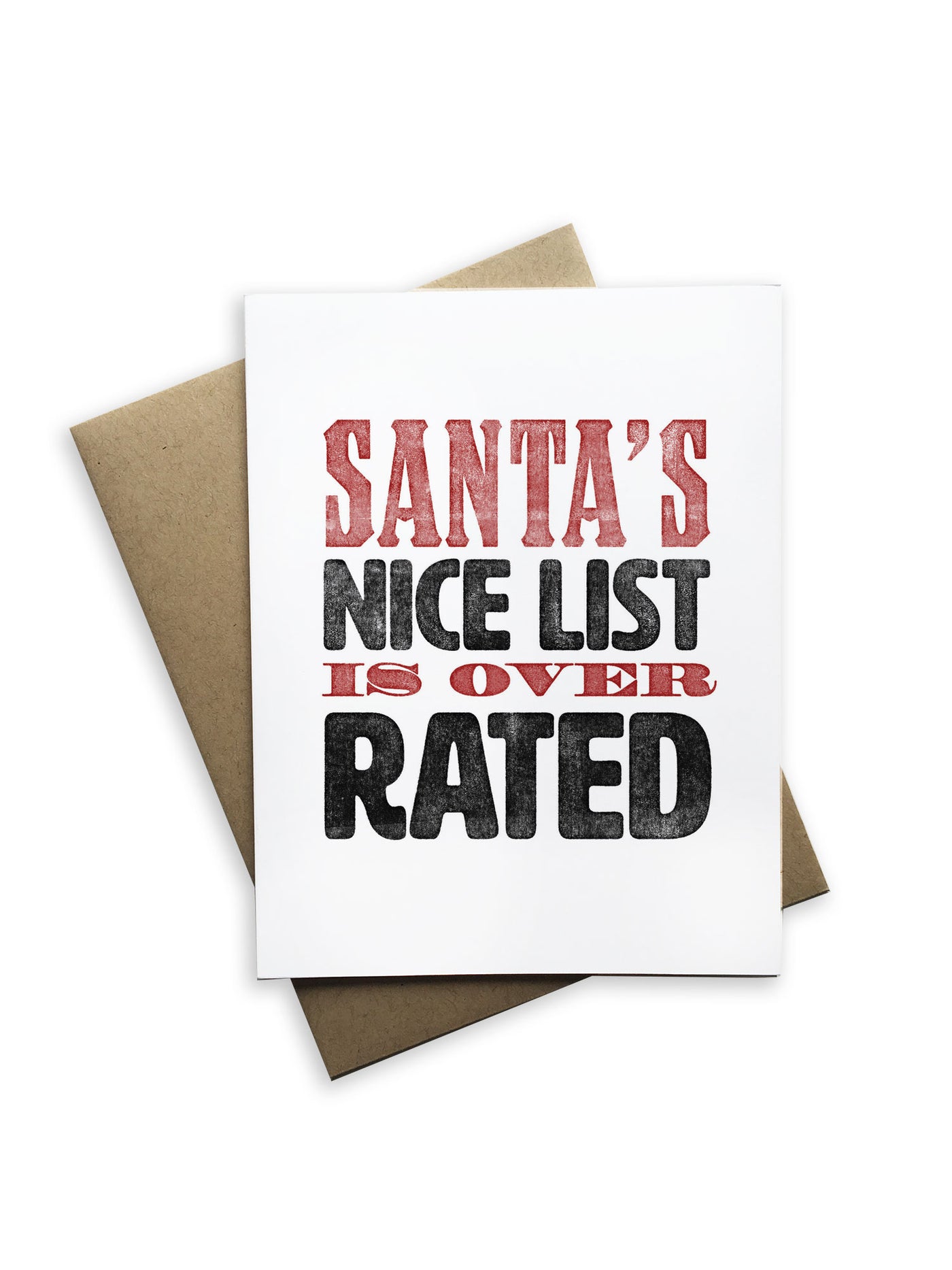 Santa's Nice List is Overrated