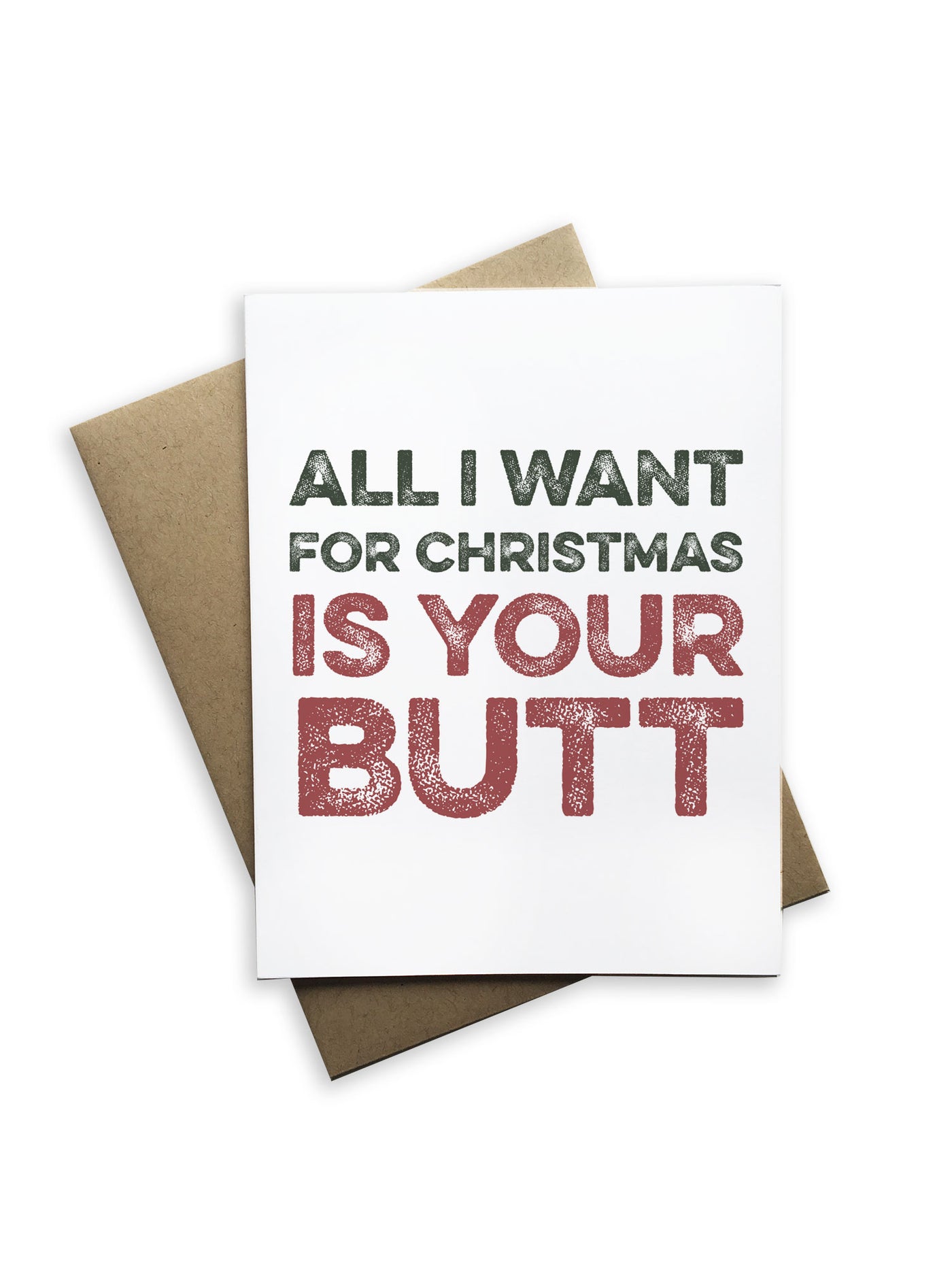 All I want for Christmas... Notecard