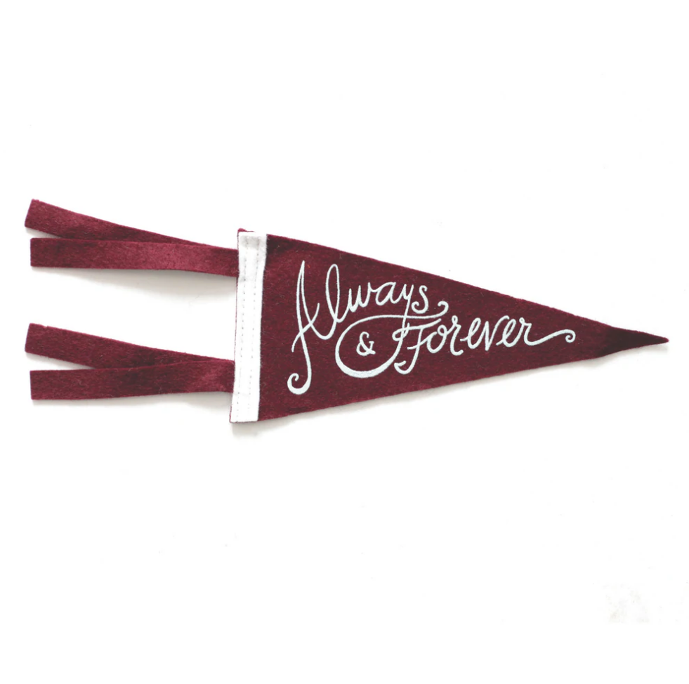 Belle & Union - Always & Forever pennant card