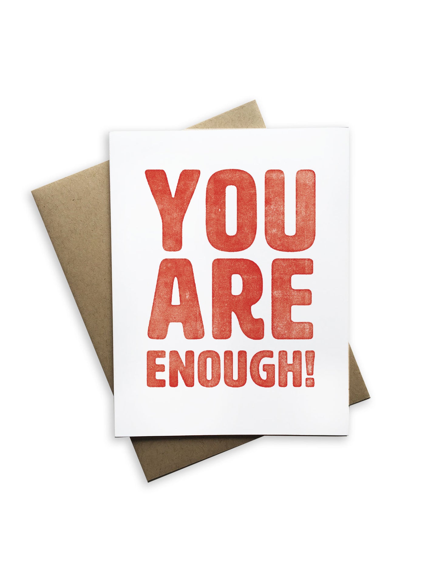 You Are Enough Notecard