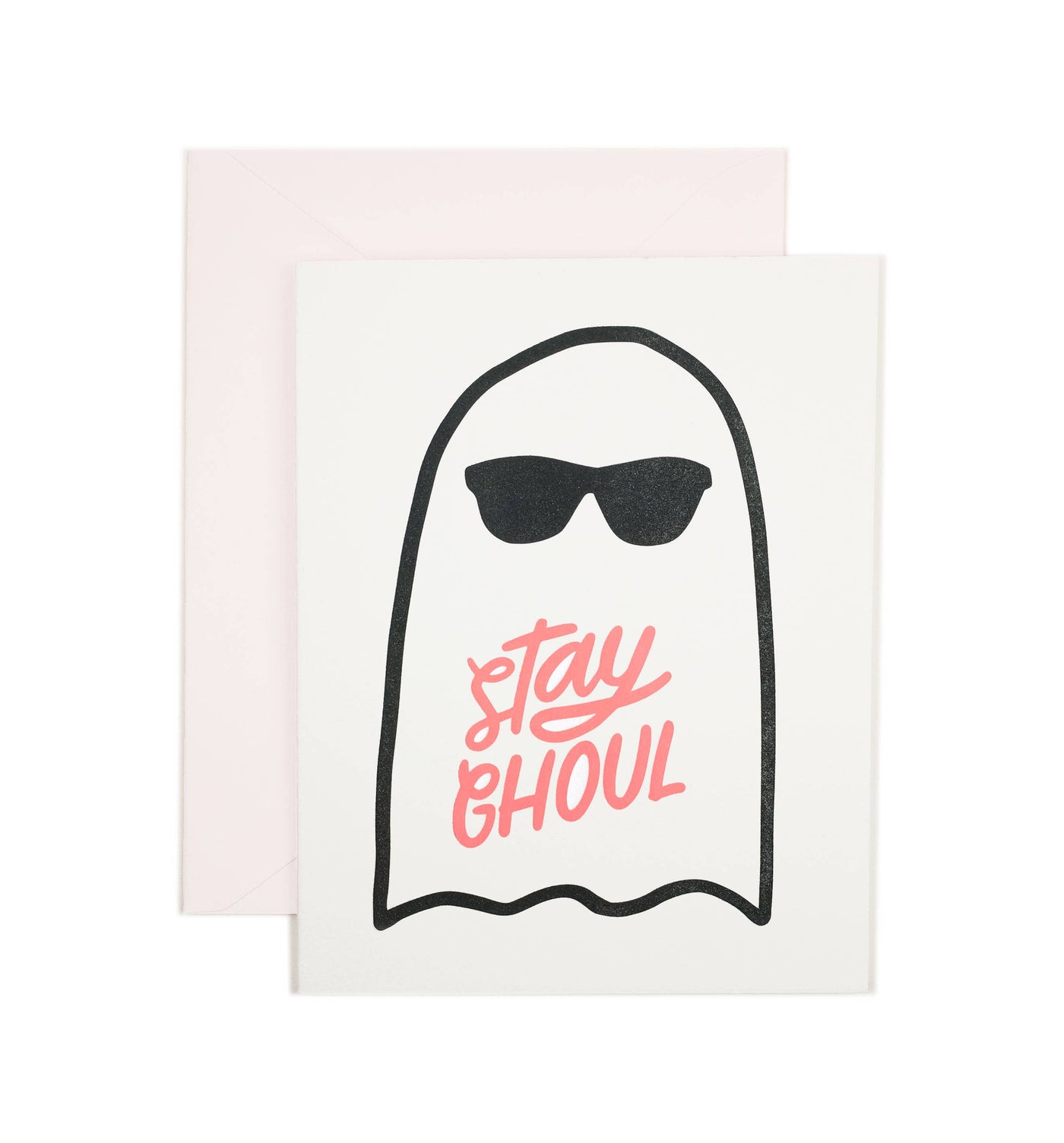 Stay Ghoul - Letterpress Card