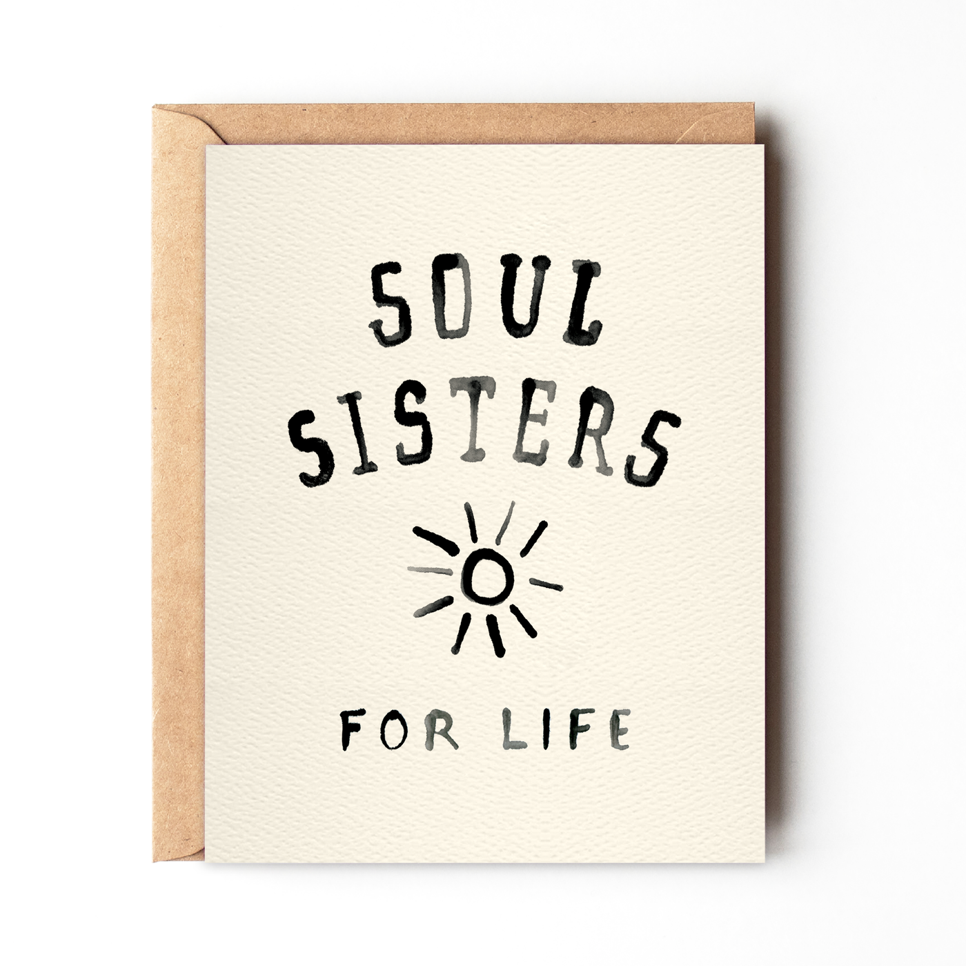 Soul Sisters - Best Friend Friendship Card