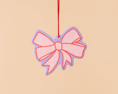 Classic Bow Air Freshener - Cherry Scent