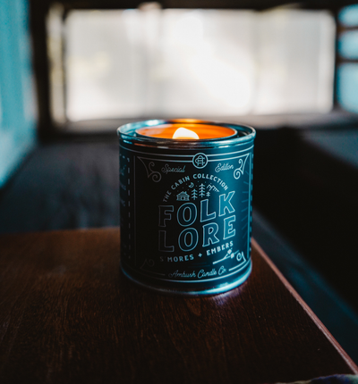 Folklore | S'mores + Embers 8oz Soy Candle