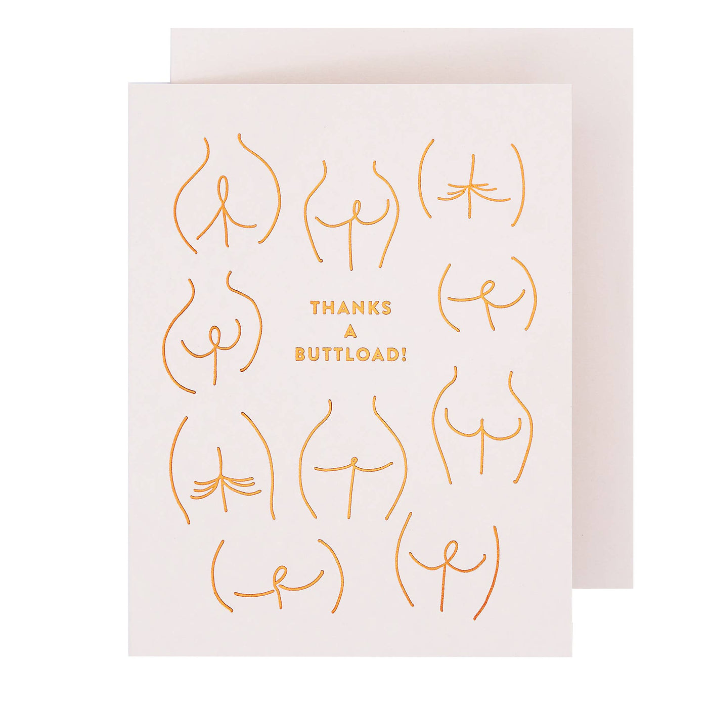 Thanks a Buttload Thank You Card: Boxed Set
