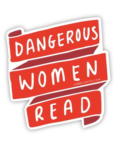 Dangerous Women Read Sticker