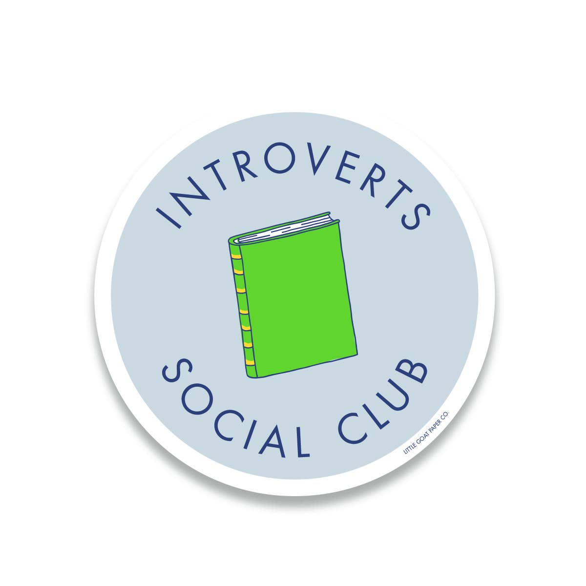 Introverts Social Club Sticker