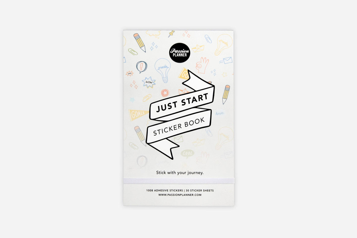 Passion Planner - Just Start Sticker Book