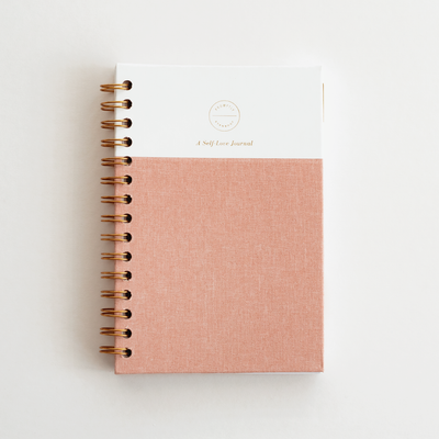 Promptly Journals - Self-Love Journal - Heathered Pink