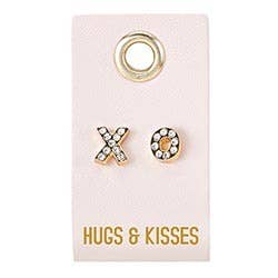 Hugs & Kisses Stud Earrings